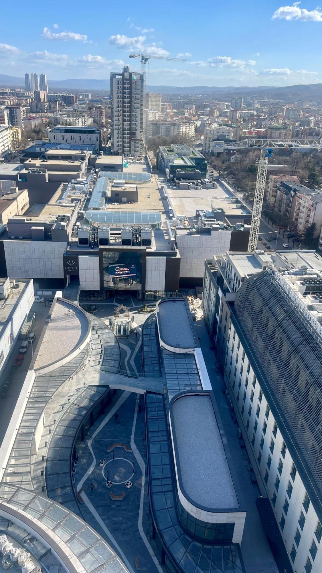 Diamond Of Skopje Luxury Apartment 18Th Floor ภายนอก รูปภาพ