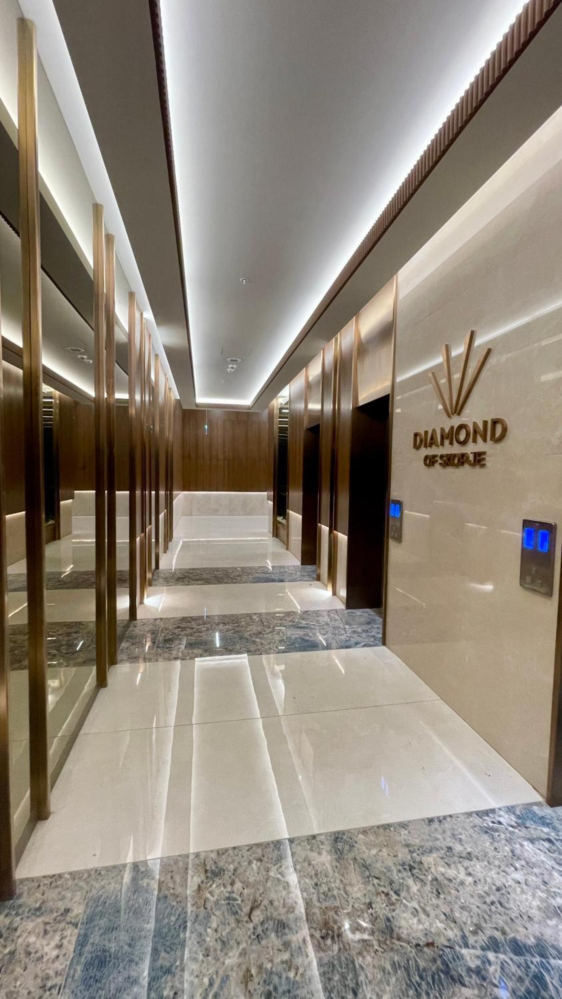 Diamond Of Skopje Luxury Apartment 18Th Floor ภายนอก รูปภาพ